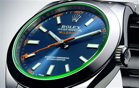 rolex milgauss basel 2014|rolex milgauss blue price.